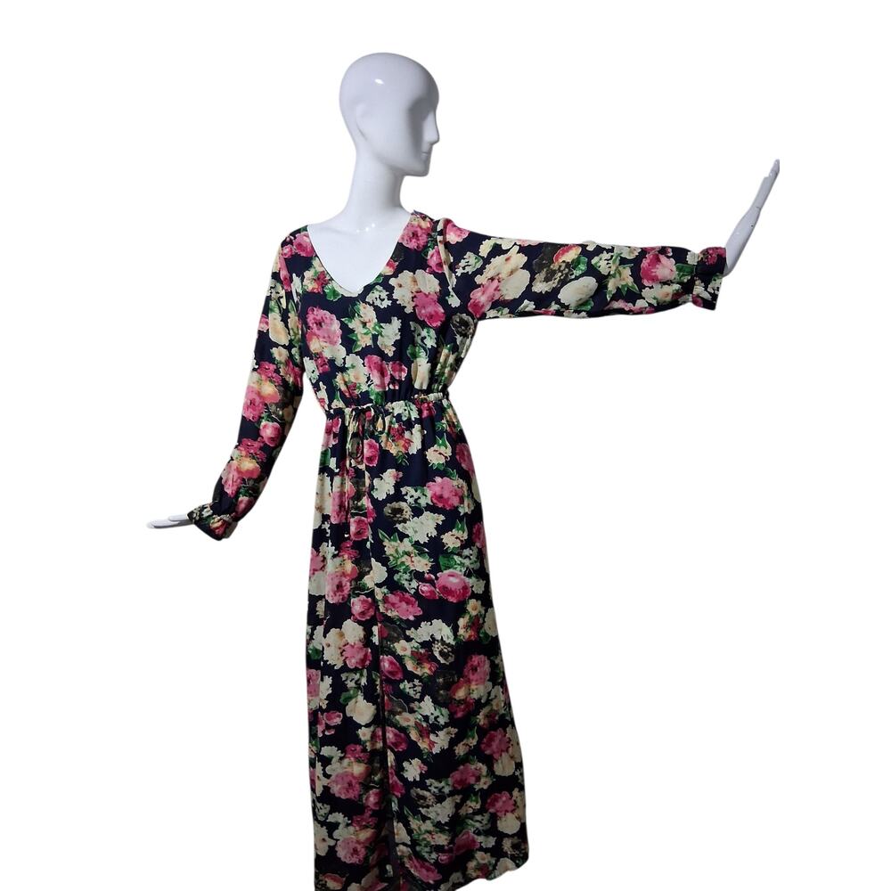 Umgee Floral‎ Women's Size Large Boho Cottagecore Dainty Casual Romantic Dress